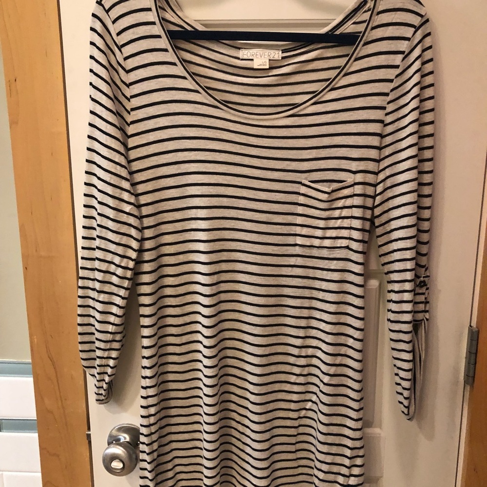 Striped Pocket Tee